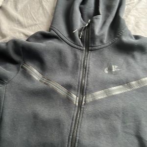 Black Nike Tech Sweater Mens Small